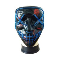 Light Up EL Wire Mask LED Purge Mask for Costume Party